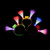 Fun Central I510 LED Light Up Fiber Optic Headbands - Assorted - 12 Pieces