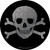 C&D Visionary Licenses Products Skull Glitter Sticker