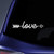 Bargain Max Decals Love Arrow Sticker Decal Notebook Car Laptop 5.5" (White)