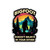 Bigfoots Doesn't Believe in You Either Sticker - 3x3 Laptop Sticker - Waterproof Vinyl for Car, Phone, Water Bottle - Funny Bigfoot Yeti Sasquatch Decal (FBA -B0C396PXPL-3IN)