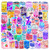 50Pcs Kawaii Beverage Stickers for Kids Teens Boys Girls Gift,Stickers Pack for Laptop,Skateboard,Luggage,Car,Bike,Cup,Computer,Water Bottle Decor,Cute Drinks Vinyl Waterproof Sticker Decals
