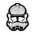 Bargain Max Decals Clone Inspired Trooper Window Laptop Car Sticker 5.5"