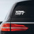 Just Gonna Send It Sticker Decal Notebook Car Window Laptop 8" x 3.75" (White)