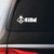 Bee Kind Sticker Decal Notebook Car Laptop 5.5"x2.5" (White)