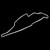 Circuit Gilles Villeneuve Track Map 6" Vinyl Sticker Car Decal (6" White)