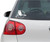 INDIGOS UG Car Sticker - Bumper - Decal - JDM - Die Cut - Owl in Tree Auto Truck Bumper Fenster Sticker - White - 121mm x88mm