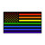 Pride American Flag Vinyl Sticker Auto Car Truck Wall Laptop | Sticker | 5.5" Wide