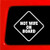 Sticker Connection Hot Wife on Board Bumper Sticker for Car, Truck, Window, Laptop 3.7"x3.7" (White)