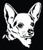 Chihuahua iPad Vinyl Car Window Decals Sticker I Love My Rescue Mom Macbook, Die cut vinyl decal for windows, cars, trucks, tool boxes, laptops, MacBook - virtually any hard, smooth surface