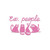 Ew People Sticker Vinyl Decal Notebook Car Laptop 5.5" x 3.5" (Soft Pink)