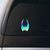 Cylon Raider Sticker Vinyl Decal Notebook Car Window Laptop 3" x 5" | Holographic |