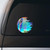 Death Star Silhouette Sticker Vinyl Decal Notebook Car Window Laptop 5.5" x 5.5" | Holographic |