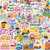 Happy Birthday Stickers for Kids Adults Stickers for Water Bottles,Happy Birthday Adhesive Stickers Party Gifts Bags Box Celebration Envelope Sealing, Gift Wrap Decorations,Vinyl Waterproof Decals for Kids Teens (Happy Birthday)