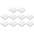 10Pcs 928-3P Wiring Terminal , Terminal Blocks Actuator Blocks Wiring Connector Double Press Wire Connector Quick Terminal Building Supplies for Electric Wire Cable Connecting