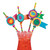 Fun Express Fiesta Party Paper Straws - 24 pieces