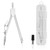 Drawing Compass Set Student Metal Compass Set for Geometry, Math Compass, Compass Drawing Tool, Drafting Compass for Students, Compass for Office School Supplies and Woodworking