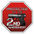Bargain Max Decals Protected by 2nd Amendment Security Gun Window Laptop Car Sticker 6"