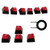 HUYUN 1set FPS Backlit Key Caps for Corsair K70RGB K70 K95 K90 K65 K63 Gaming Keyboards Cherry Key switches