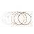 Pack Of 6pcs Acoustic Guitar Practice Part Professional 6 Strings Folk Guitar String Steel Core Guitar Strings Wound Set Acoustic Guitar Strings Steel Guitar Strings 6 String Set Folk Guitar Strings 6