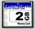 2GB CompactFlash memory card (CF) use for Camera