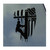 Lineman with Vertical American Flag Vinyl Sticker Decal Lineman Lineworker Powerline Technician Tradesmen