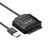 UGREEN USB 2.0 to SATA Adapter Hard Drive Converter Cable for 2.5" 3.5" SATA HDD SSD with 12V 2A Power Adapter