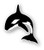 GT Graphics Orca Killer Whale - 3" Vinyl Sticker - for Car Laptop I-Pad Phone Helmet Hard Hat - Waterproof Decal
