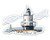 Portland Maine Lighthouse - 5" Vinyl Sticker - for Car Laptop I-Pad - Waterproof Decal