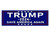 Trump 2024 Save America Again Presidential Election Bumper Sticker Car Decal Conservative Republican USA MAGA Blue 9x3 inch
