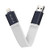 iPhone iPad Flash Drive USB 3.0 32GB Charging Cable, OLALA ID200 Jump Thumb Pen Drive with Extended MFi Lightning Connector for iPod iOS Windows Mac, Memory Stick Expansion External Storage (White)
