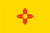 State Flag of New Mexico 4x6 inches Sticker Decal die Cut Vinyl - Made and Shipped in USA