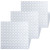 300PCS Clear Cabinet Door Bumpers, Rubber Bumpers Self Adhesive, Sound Dampening Cabinet Stoppers for Kitchen Cabinet, Picture Frame, Cupboard, Drawer