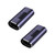 STEZHOU USB C Adapter 2 Pack, Type C Female to Female Adapter Extender Support 100W Fast Charging 40Gbps Data Transfer 8K@60Hz Video Output for Laptop, Tablet, Mobile Phones