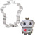 KENIAO Robot Cookie Cutter, 3.8", Stainless Steel