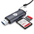 SD Card Reader,USB C USB 2.0 Memory Card Reader Adapter for SD/Micro sd Memory Card Adapter for SD/Micro SD/MMC/SDXC/SDHC/Micro SDHC,Compatible with MacBook Pro Air/iPad Pro/PC/Android Phone