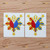 Eight-ray Sun Stars Philippines Flag Filipino Decal Sticker Vinyl - 2 Pack Reflective 3 Inches - for Car Boat Laptop Cup Phone