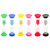 Eioflia Sand Timer Sandglass Sand Clock Timers Colors Hourglass 30sec 1min 2min 3mins 5mins 10mins 6PCS
