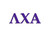 Mallory Holle Officially Licensed Lambda Chi Alpha 8" x 3" Window Decal - Purple