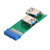 chenyang USB 3.0 Type A Female Dual Ports to Motherboard 20 Pin 19 Pin Box Header Slot HUB Adapter PCBA with LED