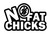 No Fat Chicks Funny Decal Vinyl Sticker|Cars Trucks Vans Walls Laptop| Black|5.5 x 3.6 in|DUC691