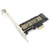 Lind Kitchen PCIE to M.2 Riser Card PCIE-EX1 NVME to PCI-E 4.0 Low Profile PCI-E 3.0 x1 Lane to M.2 NGFF M-Key SSD Nvme AHCI PCI Express Adapter Card
