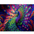 Peacock Diamond Painting 5D Diamond Painting Kits for Adults, DIY 5D Diamond Painting Landscape Full Drill Crystal Rhinestone Arts and Crafts, Gem Art Paints with Diamond Home Wall Decor 12X16inch
