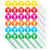 Jesus Loves You Decals Stickers Christian Religious Jesus Stickers for Kids, 6 Colors (300 Pieces)