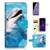 ( For Samsung S9+ / Galaxy S9 Plus ) Flip Wallet Case Cover & Screen Protector Bundle - A8204 Dolphin