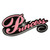 Pilot Automotive IP-3155 Princess ABS Plastic Emblem, Chrome