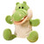 Crocodile Hand Puppet Vivid Plush Interactive Toy Cartoon Hand Puppet Toys with Movable Mouth Doll Role-Play for Kids All Ages 13in