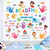 Decalmile Reading Wall Stickers Educational Kids Wall Decals Classroom Decals Colorful Inspirational Reading Will Take You Everywhere Inspirational Quote Wall Decals Reading Room Classroom S (Color 1)