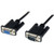 StarTech.com DB9 RS232 Serial 9-Pin Null Modem Female to Male Cable, Black (SCNM9FM1MBK)