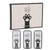 Dioche 3pcs Solid Perfume Set, Portable Solid Balm, Long Lasting Pocket Light Balm for Travel Use Men and Women
