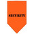 Mirage Pet Products Security Screen Print Bandana, Small, Orange